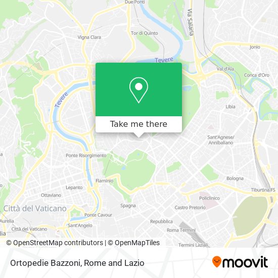 Ortopedie Bazzoni map