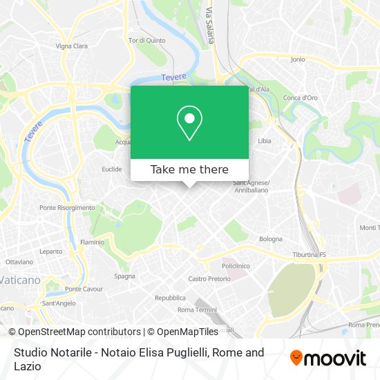 Studio Notarile - Notaio Elisa Puglielli map