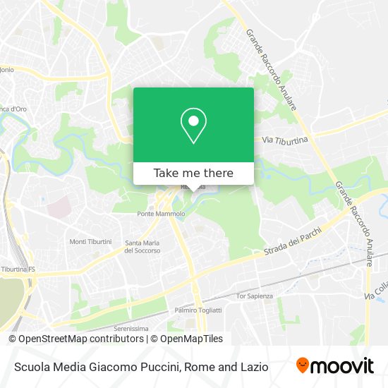 Scuola Media Giacomo Puccini map