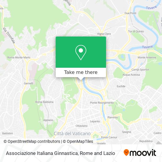 Associazione Italiana Ginnastica map