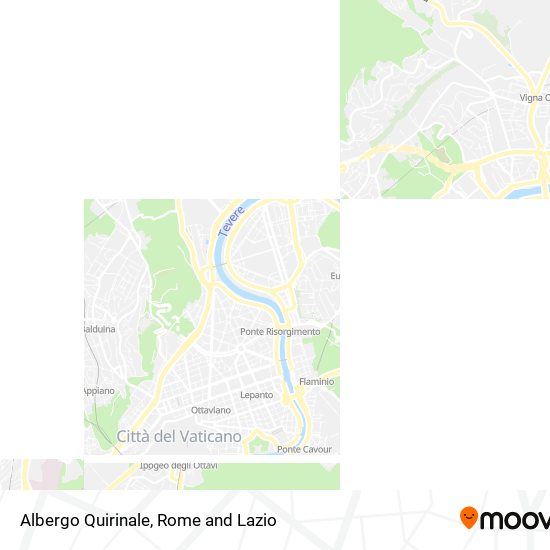 Albergo Quirinale map