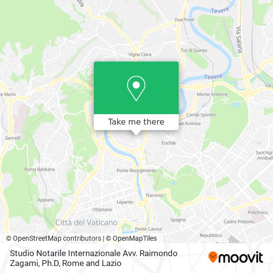 Studio Notarile Internazionale Avv. Raimondo Zagami, Ph.D map