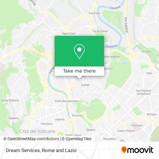 Dream Services map