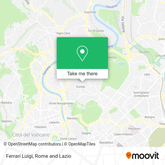 Ferrari Luigi map
