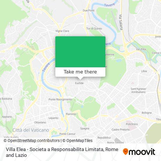 Villa Elea - Societa a Responsabilita Limitata map