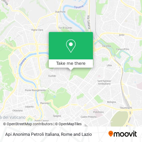 Api Anonima Petroli Italiana map