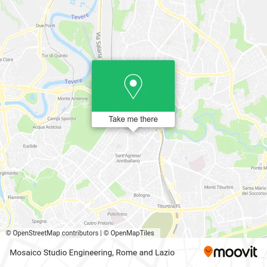 Mosaic Studio Engineering map