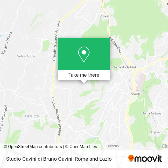 Gavini Studio by Bruno Gavini map