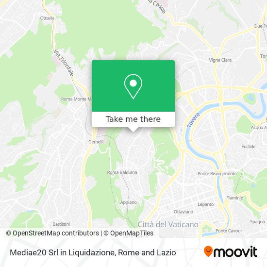 Mediae20 Srl in Liquidazione map