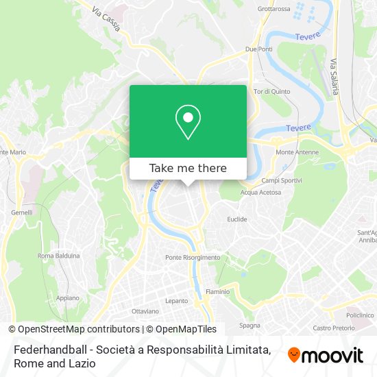 Federhandball - Società a Responsabilità Limitata map