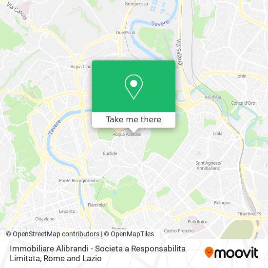 Immobiliare Alibrandi - Societa a Responsabilita Limitata map