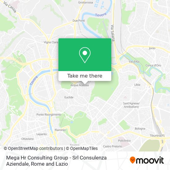 Mega Hr Consulting Group - Srl Consulenza Aziendale map