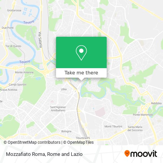 Mozzafiato Roma map