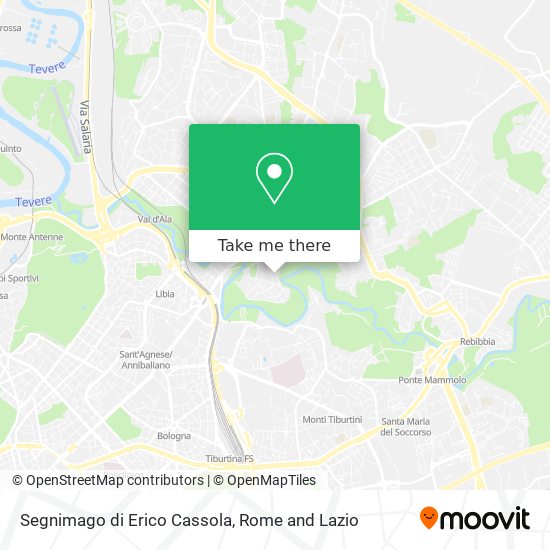 Segnimago di Erico Cassola map