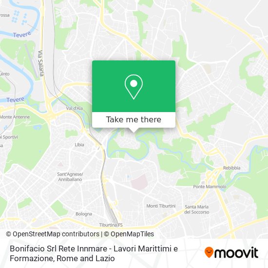 Bonifacio Srl Rete Innmare - Lavori Marittimi e Formazione map