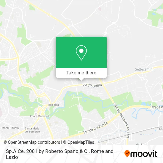 Sp.A.Ce. 2001 by Roberto Spano & C. map