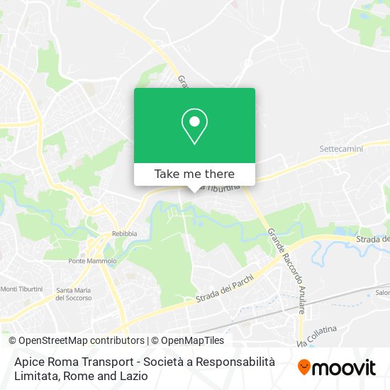 Apice Roma Transport - Società a Responsabilità Limitata map