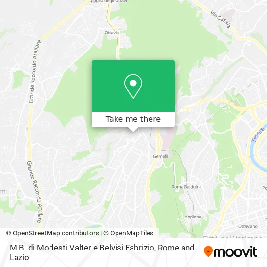 M.B. by Valter Modesti and Fabrizio Belvisi map