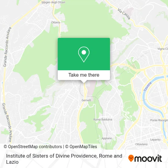 Institute of Sisters of Divine Providence map