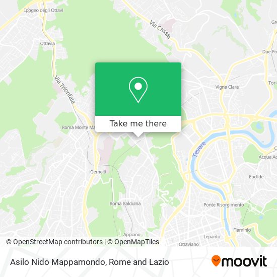Asilo Nido Mappamondo map