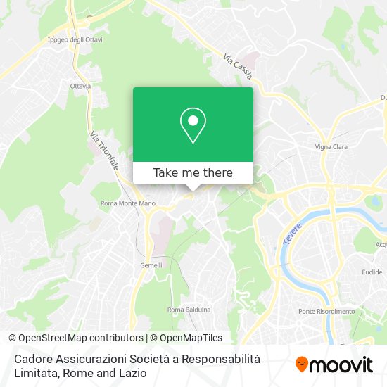 Cadore Assicurazioni Società a Responsabilità Limitata map