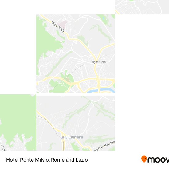 Hotel Ponte Milvio map