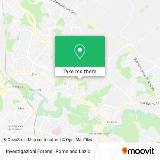 Investigazioni Forensi map