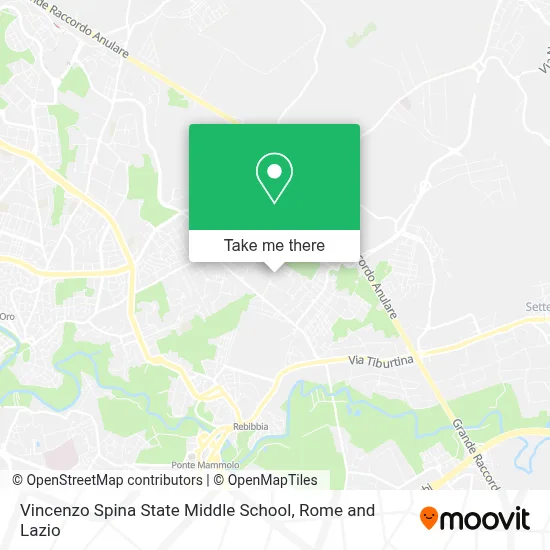 Vincenzo Spina State Middle School map