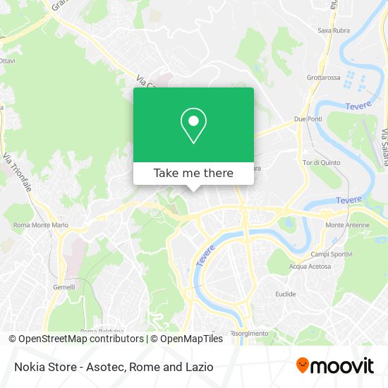 Nokia Store - Asotec map