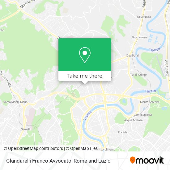 Glandarelli Franco Avvocato map