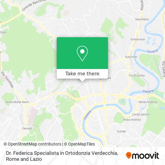 Dr. Federica Specialista in Ortodonzia Verdecchia map