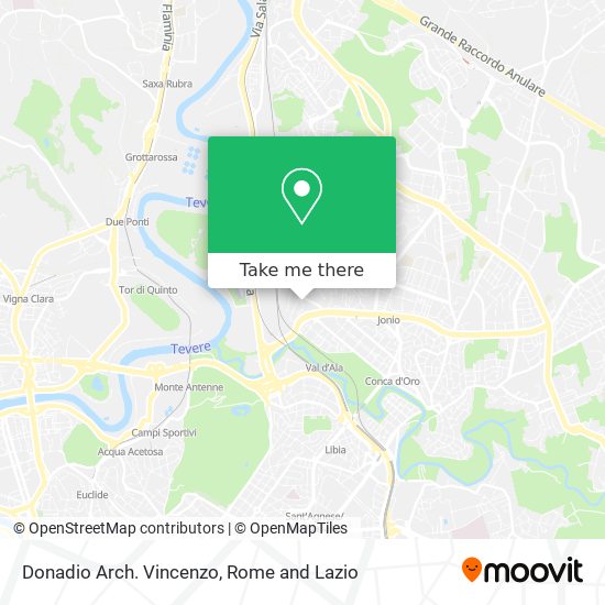 Donadio Arch. Vincenzo map
