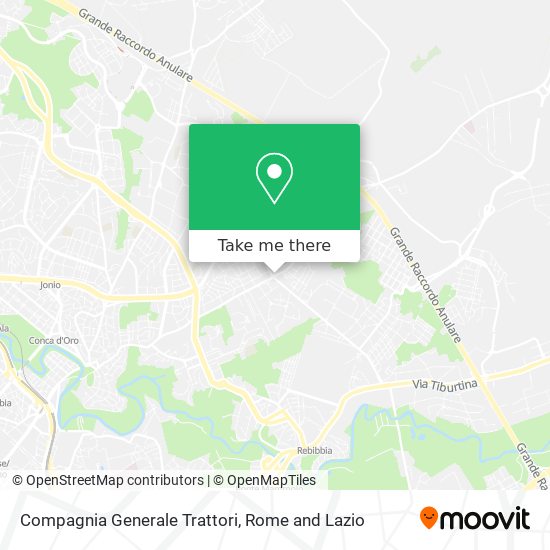 Compagnia Generale Trattori map