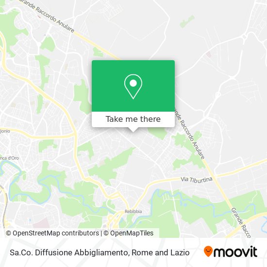 Sa.Co. Diffusione Abbigliamento map