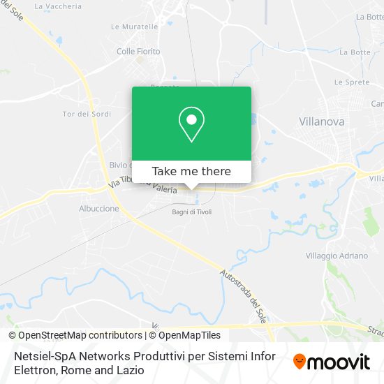 Netsiel-SpA Networks Produttivi per Sistemi Infor Elettron map