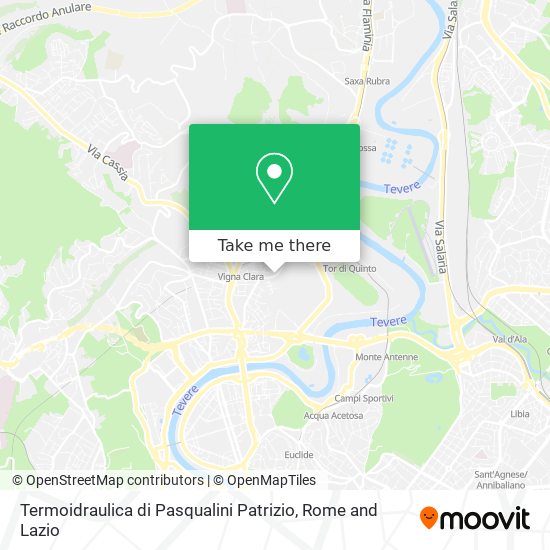 Termoidraulica di Pasqualini Patrizio map