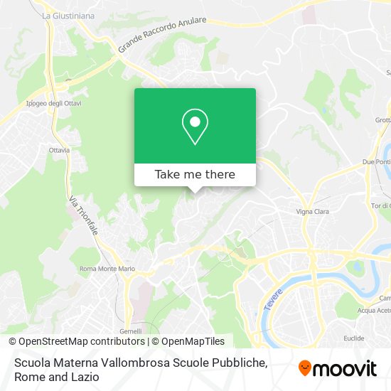Scuola Materna Vallombrosa Scuole Pubbliche map