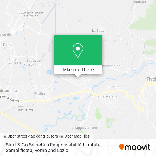 Start & Go Società a Responsabilità Limitata Semplificata map