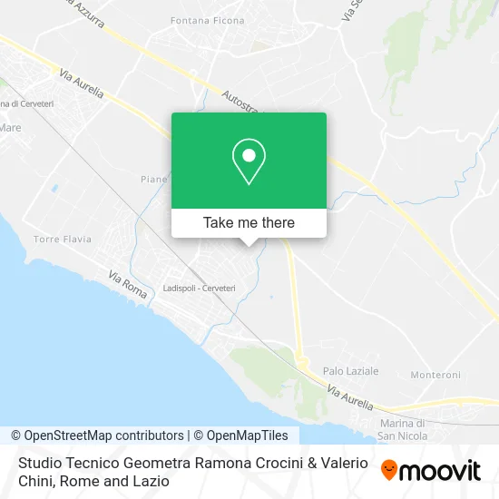 Technical Studio Surveyor Ramona Crocini & Valerio Chini map