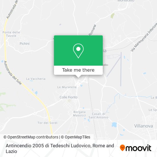 Antincendio 2005 di Tedeschi Ludovico map