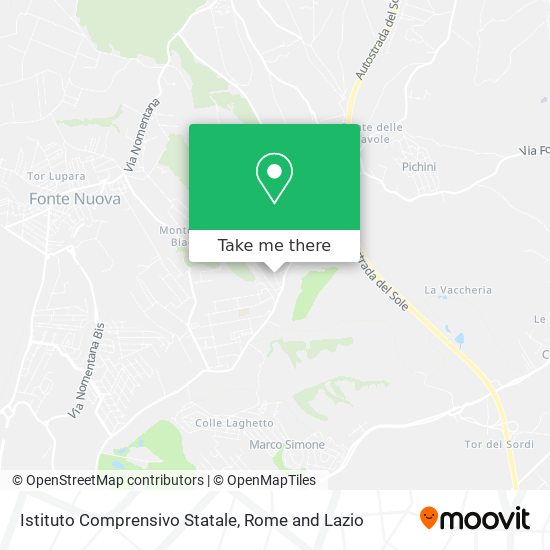 Istituto Comprensivo Statale map