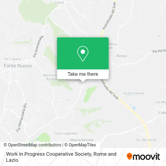 Work in Progress Cooperative Society map