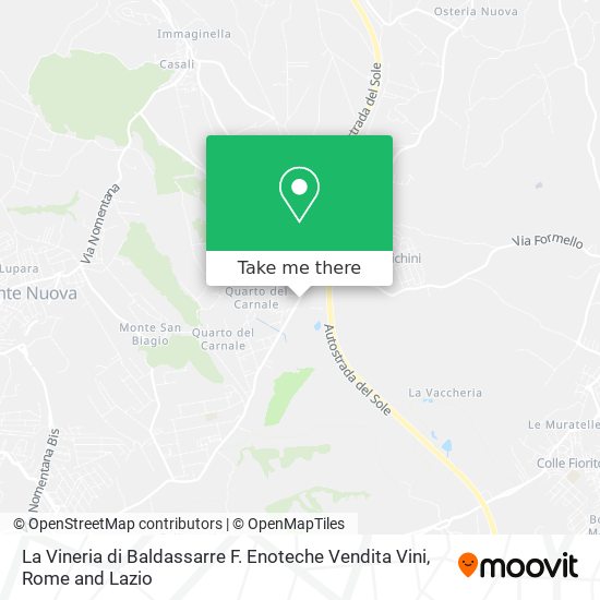 La Vineria di Baldassarre F. Enoteche Vendita Vini map