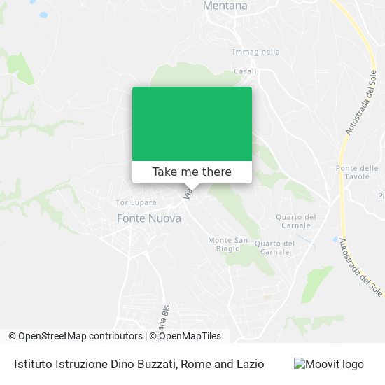 Istituto Istruzione Dino Buzzati map