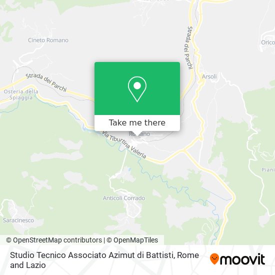 Studio Tecnico Associato Azimut di Battisti map