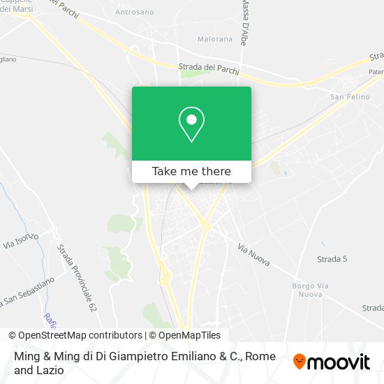 Ming & Ming di Di Giampietro Emiliano & C. map