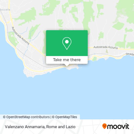 Valenzano Annamaria map