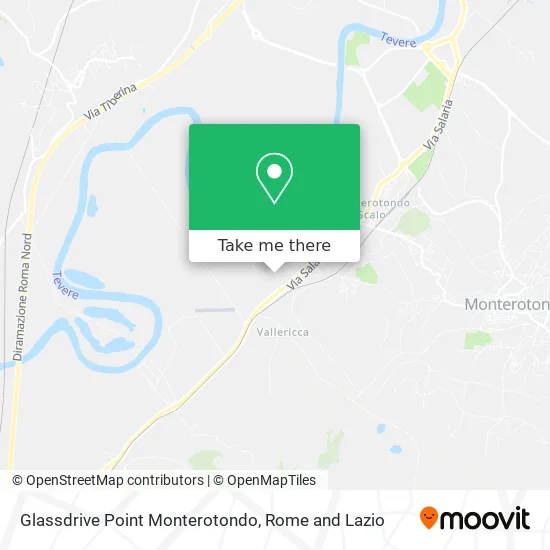 Glassdrive Point Monterotondo map