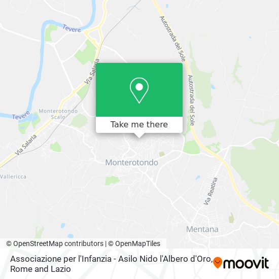 Associazione per l'Infanzia - Asilo Nido l'Albero d'Oro map