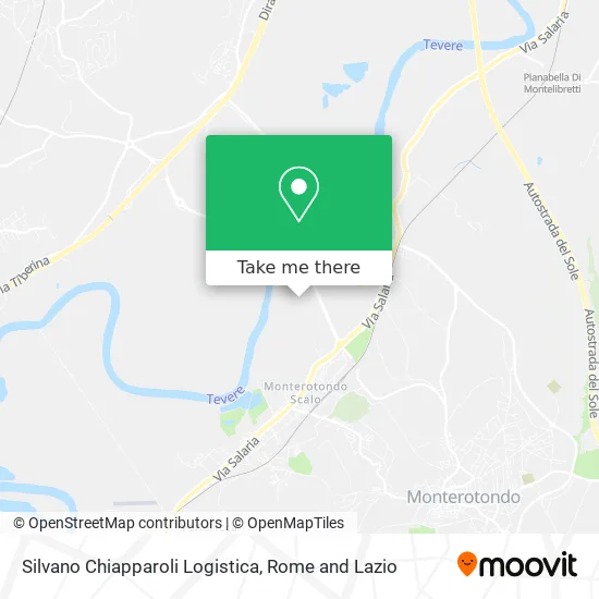 Silvano Chiapparoli Logistica map